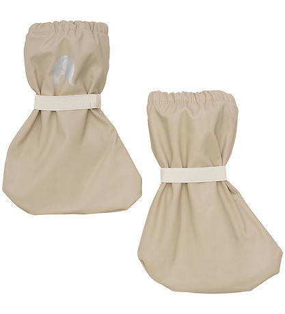 Waterdichte overschoenen - Gevoerd - Beige - CeLaVi voor