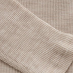 Top lange mouw - Merino wol - Rose Dust/lichtroze - CeLaVi close up
