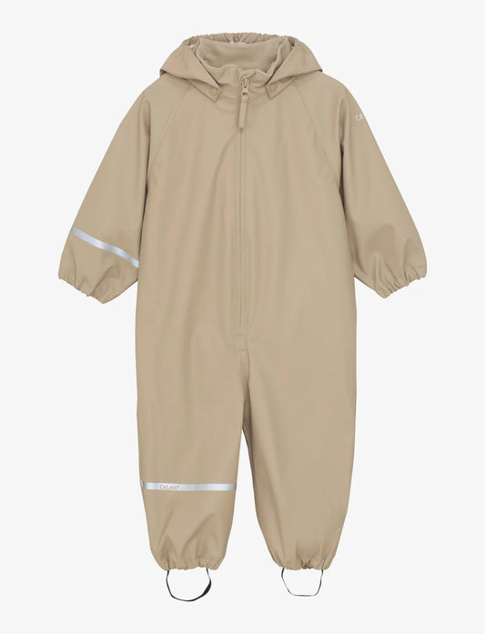 Gewatteerde regenpak - Water- & winddicht - Beige - CeLaVi voor