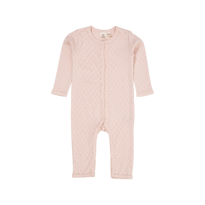 Boxpakje pointelle - Hartjes - Dusty Rose/roze - Biologisch katoen - Copenhagen Colors voor