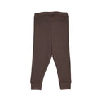 Legging rib - Modal katoen - Bruin - Copenhagen Colors achter