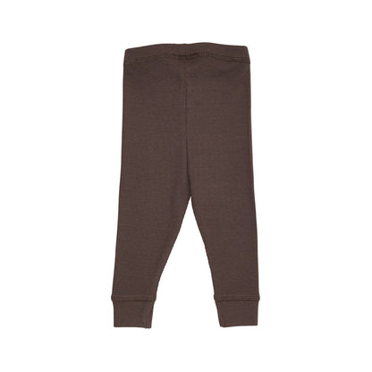Legging rib - Modal katoen - Bruin - Copenhagen Colors achter