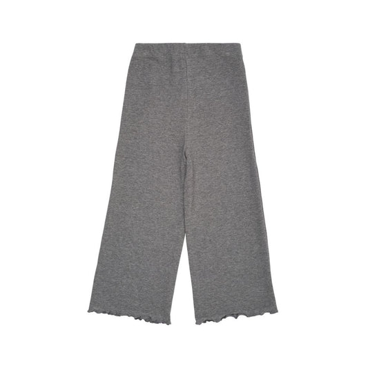 Modal rib broek - Wide fit - Modal katoen - Grijs - Copenhagen Colors voorkant