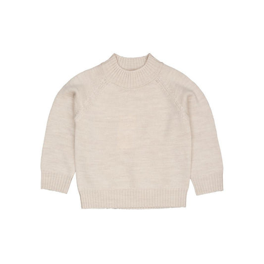 Gebreide trui - Merino wol - Pale cream/beige - Copenhagen Colors voorkant