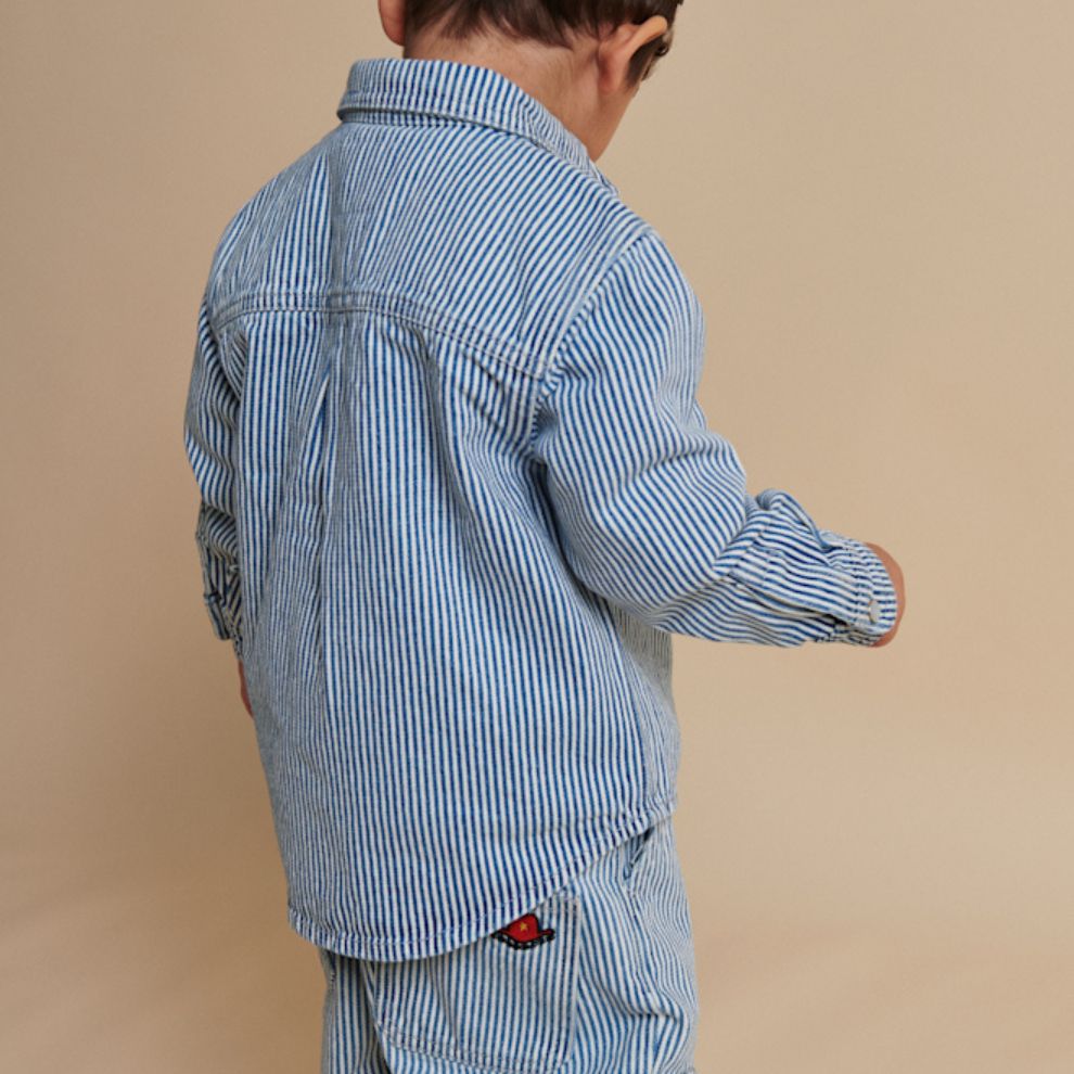 Gestreepte jeans - Spijkerbroek - Biologisch katoen - Copenhagen Colors kind