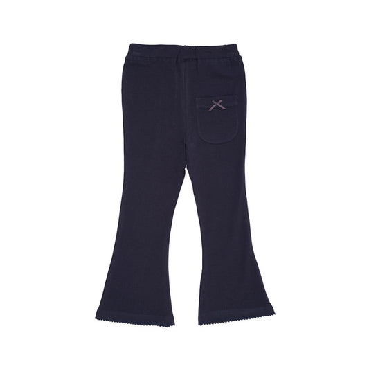 Flared broek - Biologisch katoen - Navy - Copenhagen Colors voor