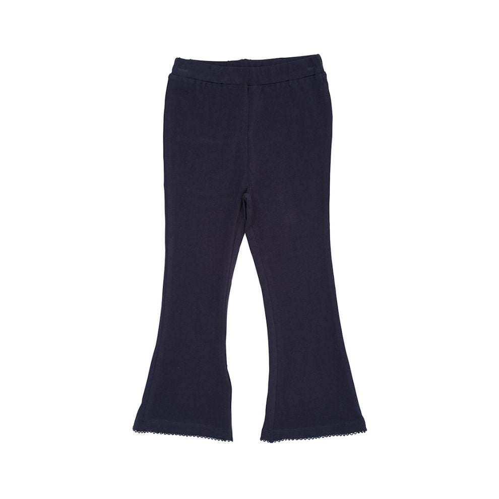 Flared broek - Biologisch katoen - Navy - Copenhagen Colors achter