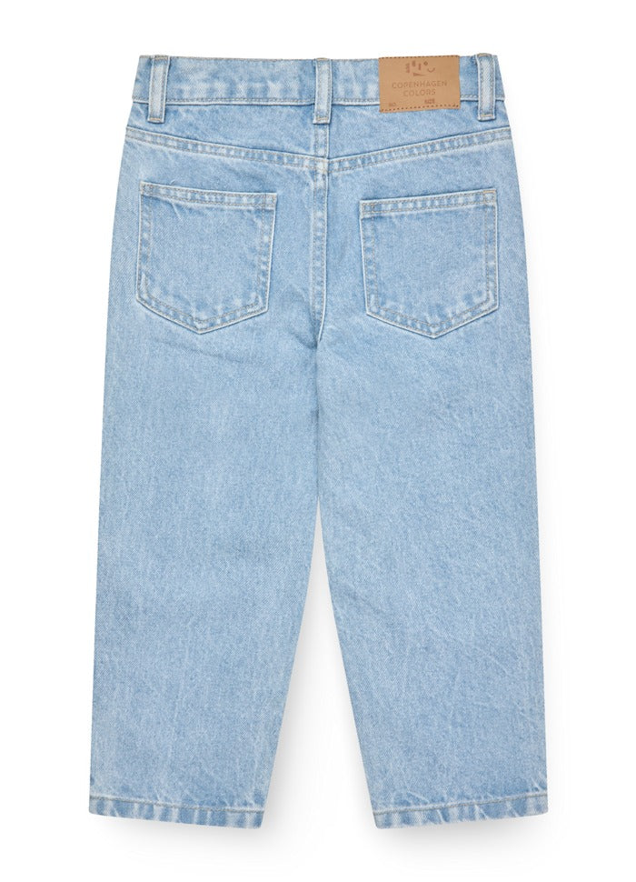 Spijkerbroek - Organic Junior Jeans - Regular Fit - Lichtblauw - Copenhagen Colors achter