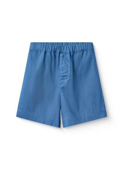 Kort broekje - Biologisch katoen - Kobalt blauw - Copenhagen Colors voorkant 