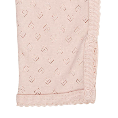 Boxpakje pointelle - Hartjes - Dusty Rose/roze - Biologisch katoen - Copenhagen Colors been