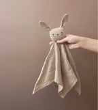 Knuffeldoekje hydrofiele stof - Konijn/Bunny - Sand/Beige - Main Sauvage