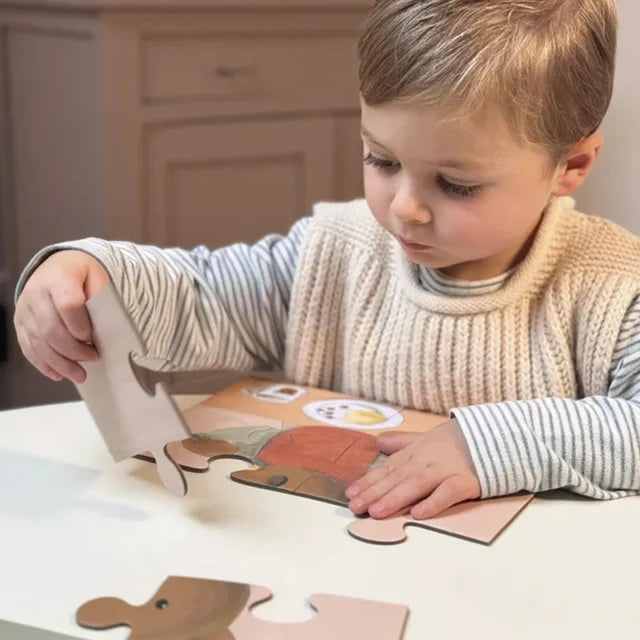 Puzzel Marcel - 4/6/9/12 stukjes - FSC karton - Egmont Toys