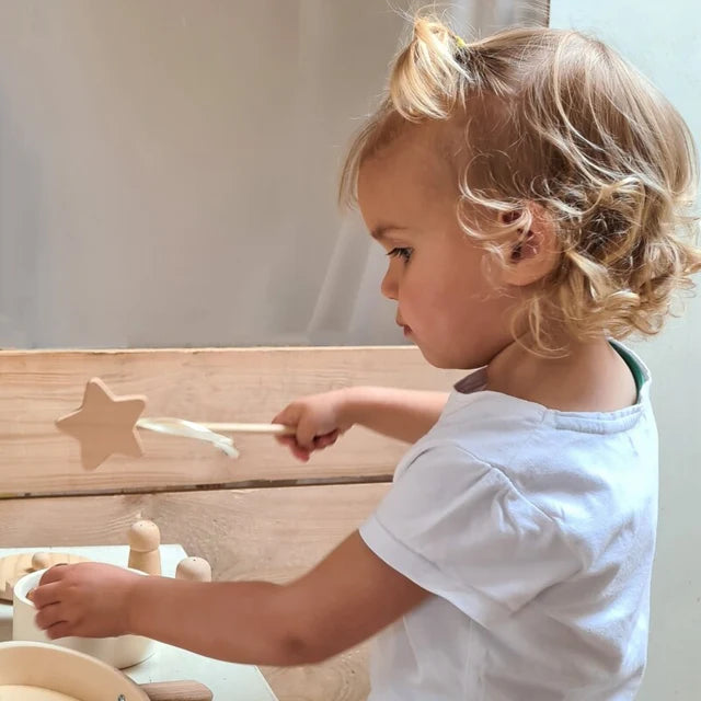 Toverstaf ster - Hout - Egmont Toys - sfeerbeeld