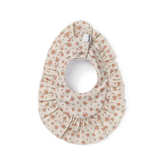 Elodie - Bandana slabbetje Autumn Rose - Dubbele laag waterproof katoen