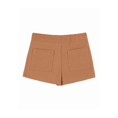 Kort broekje - Katoen - Bloemzakken - Emile et Ida achter