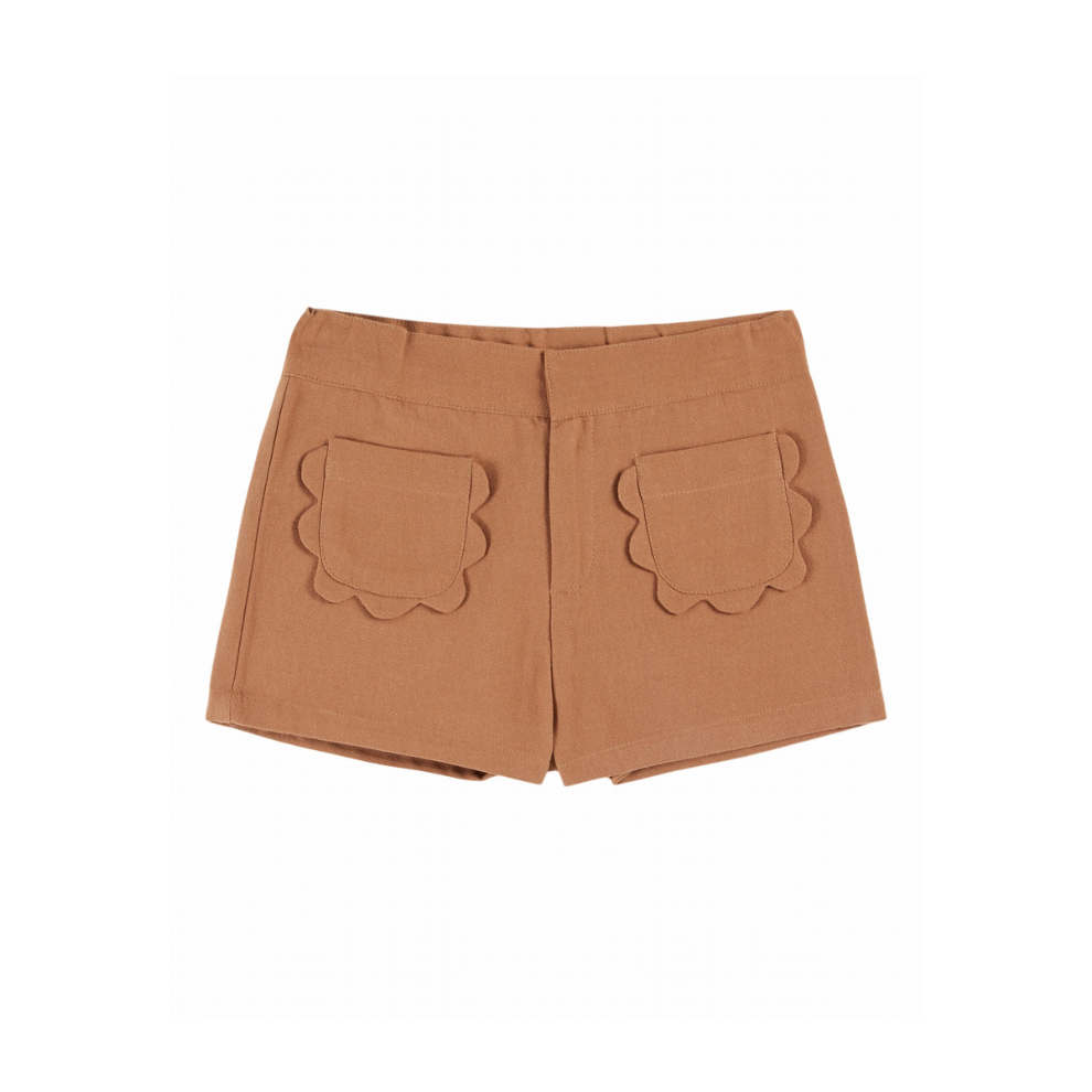 Kort broekje - Katoen - Bloemzakken - Emile et Ida voor