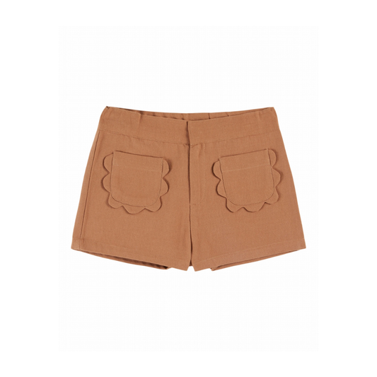 Kort broekje - Katoen - Bloemzakken - Emile et Ida voor