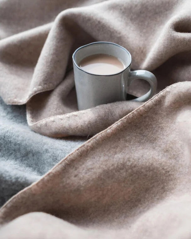 Baby Blanket Wool Fleece - Sand - Engel Natur