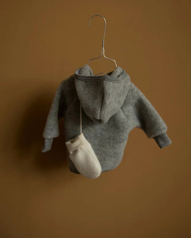 Jacket wool fleece - Organic merino wool - Engel Natur