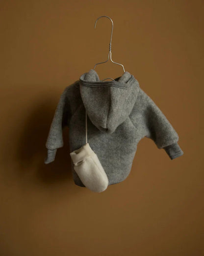 Jacket wool fleece - Organic merino wool - Engel Natur