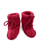 Slofjes met koordje - Wol fleece - Biologisch merino wol - Engel Natur - productfoto - afbeelding 7