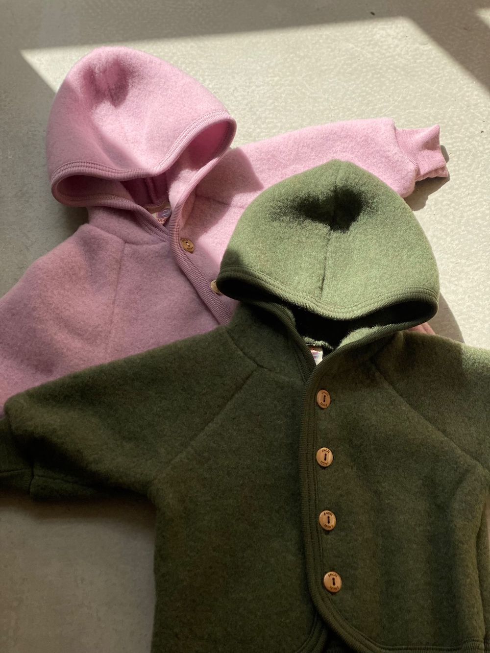 Jacket wool fleece - Organic merino wool - Engel Natur