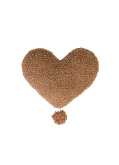 Muziekmobiel – Hartje – Biologisch katoen – Handgemaakt - Mrs Ertha - achterzijde