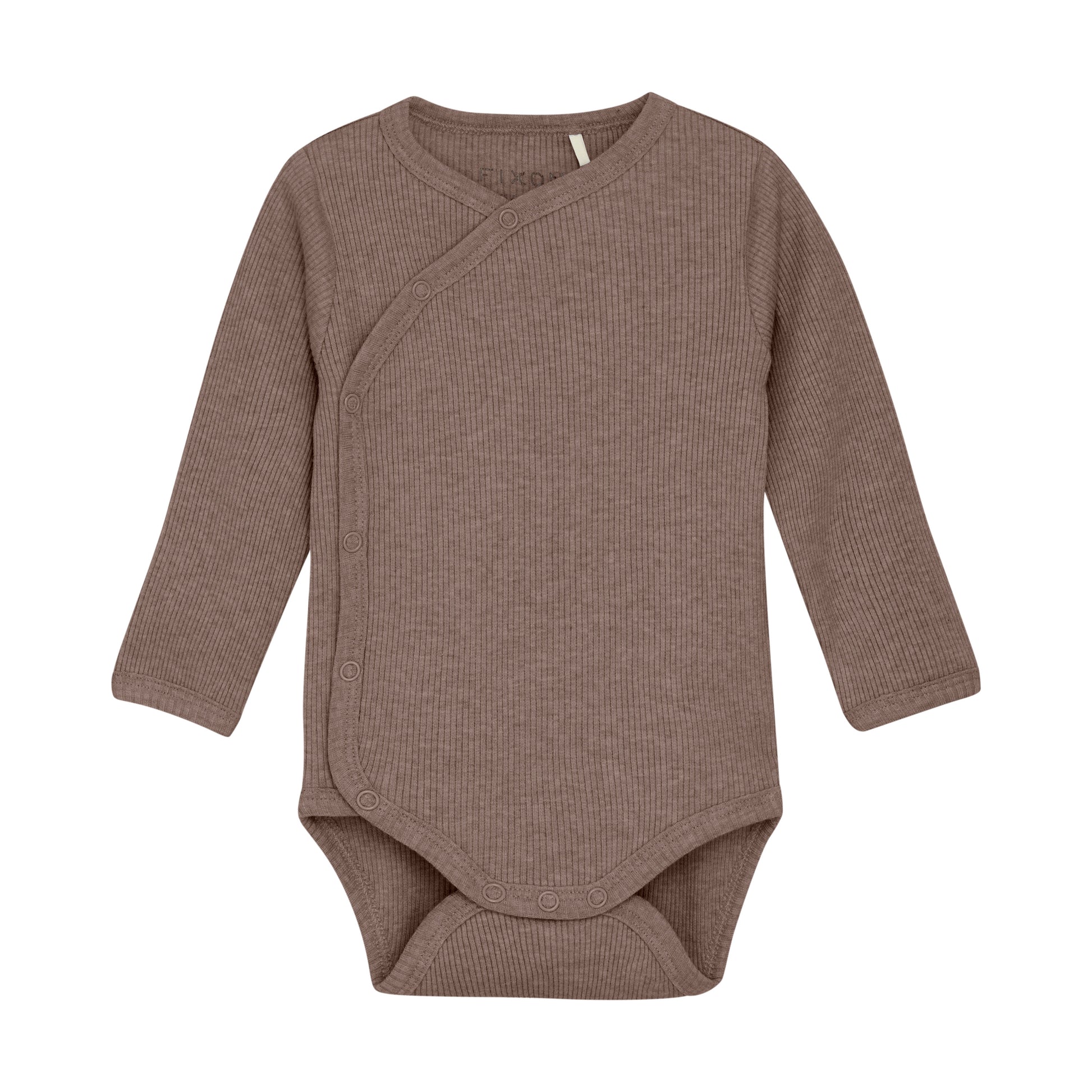 Fixoni - Overslag Romper Melange - Modal Katoen