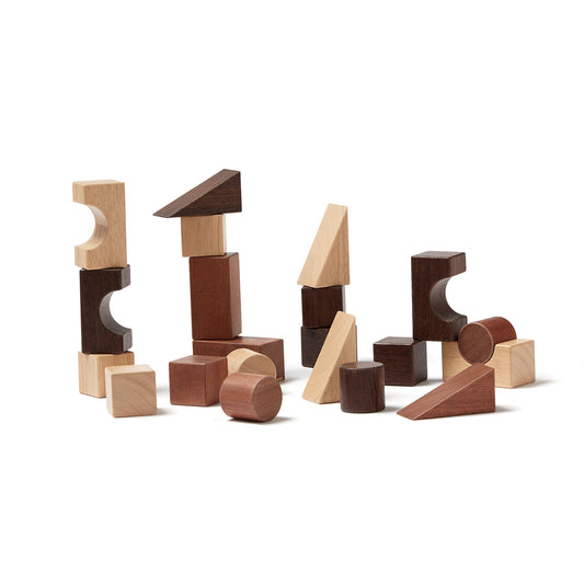 Kid's Concept - Houten Bouwstenen - 100% natuurlijk hout - FSC gecertificeerd