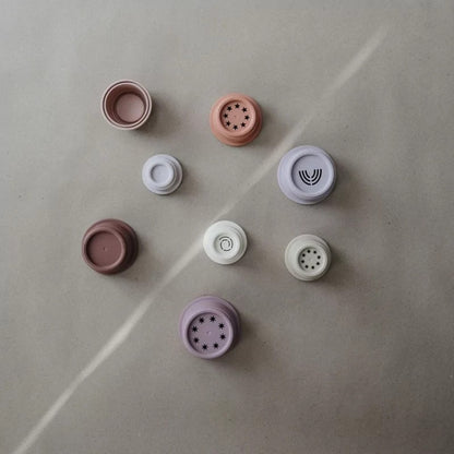 Mushie - Stapeltoren - 100% vrij van BPA, PVC en ftalaten