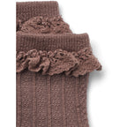 Wheat - Wool Lace Socks Nora - Wollen baby sokken - Wol mix