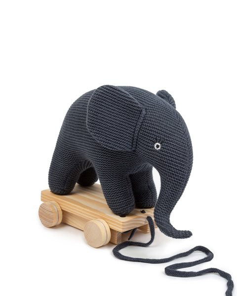 Smallstuff - Pull along elephant - Activity toy - Speelgoed