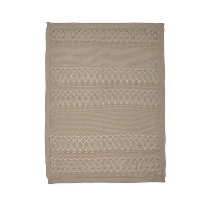 CamCam Copenhagen - Pointelle Baby Knit Throw - GOTS - Hazel - Dekentje