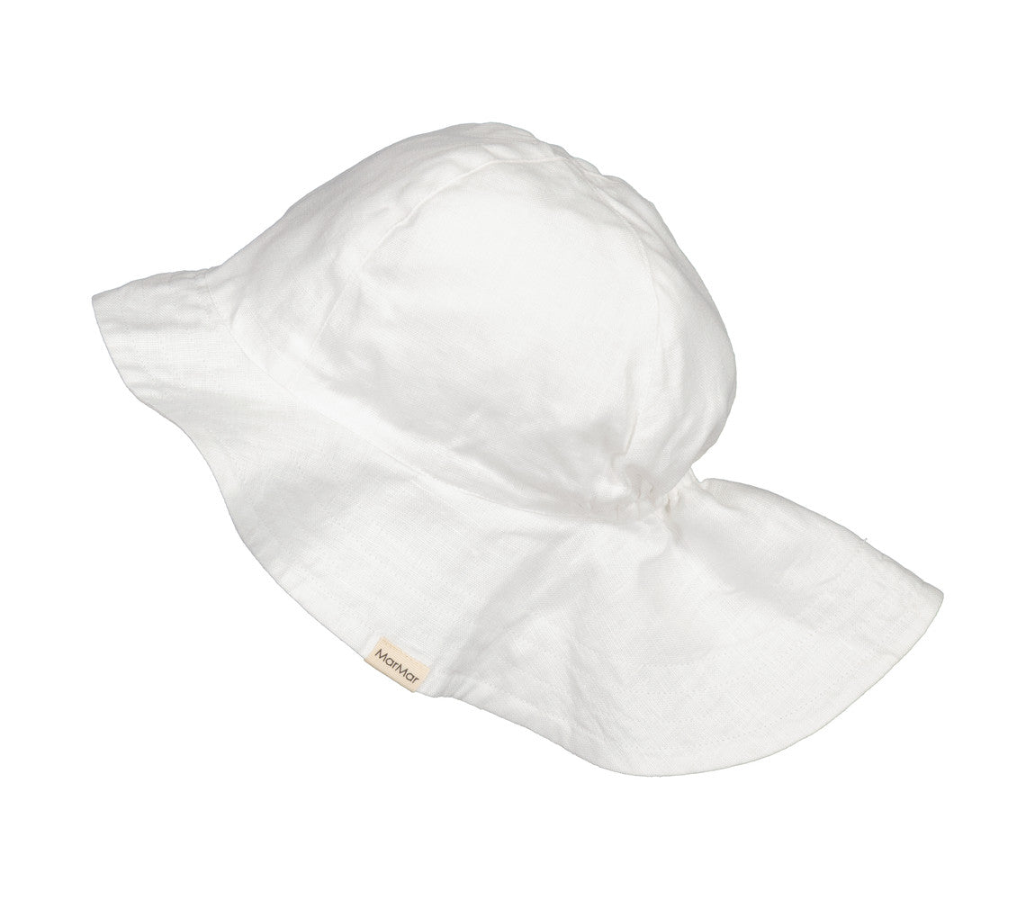 MarMar Copenhagen - Alba Baby Hat - Zonnehoed - 100% linnen