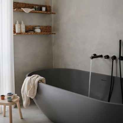 Mushie - Hooded towel - Omslag badhanddoek - Fog lifestyle