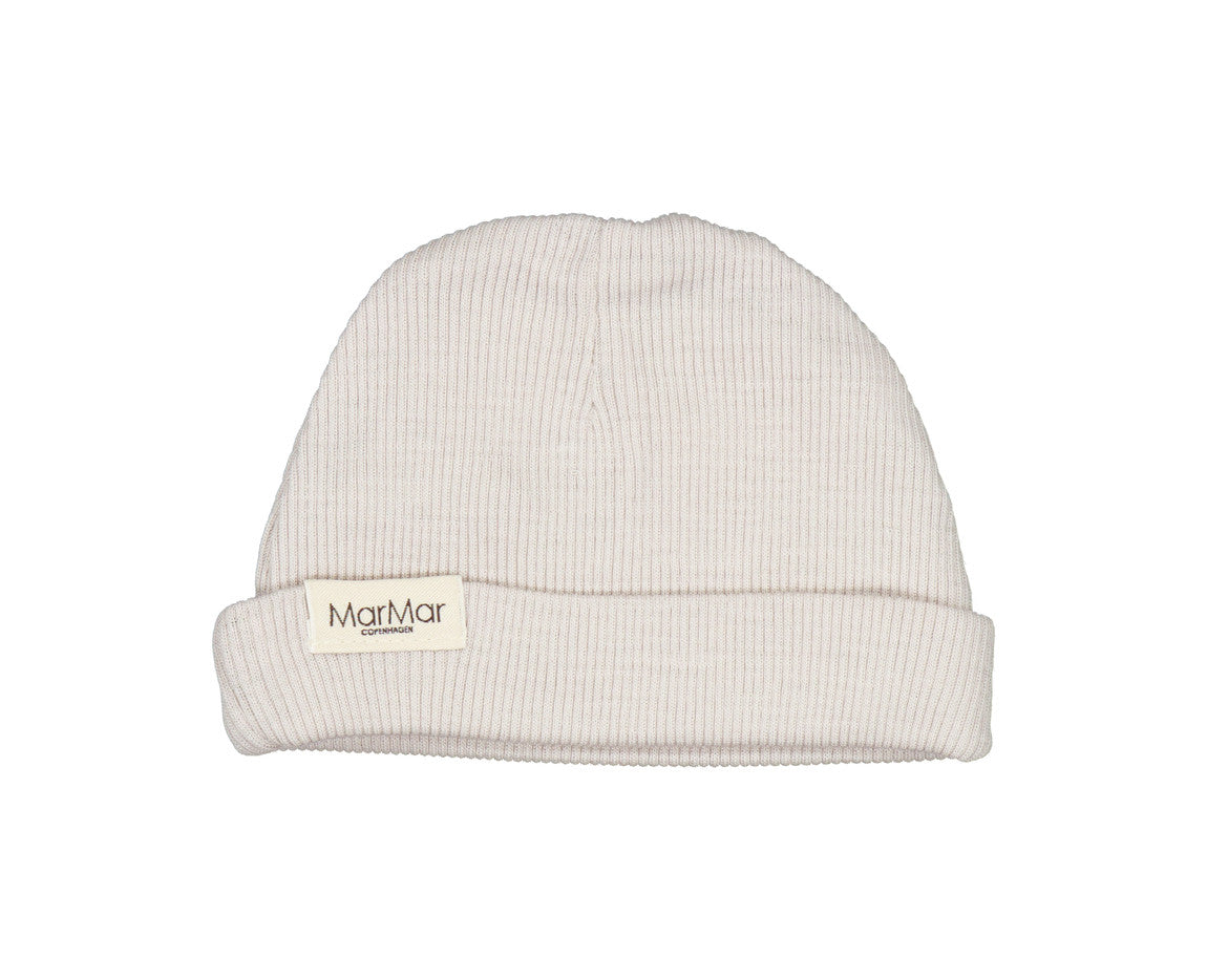 MarMar Copenhagen - Aiko Wool Rib Beanie - Baby Muts 100% merinowol - Pepple