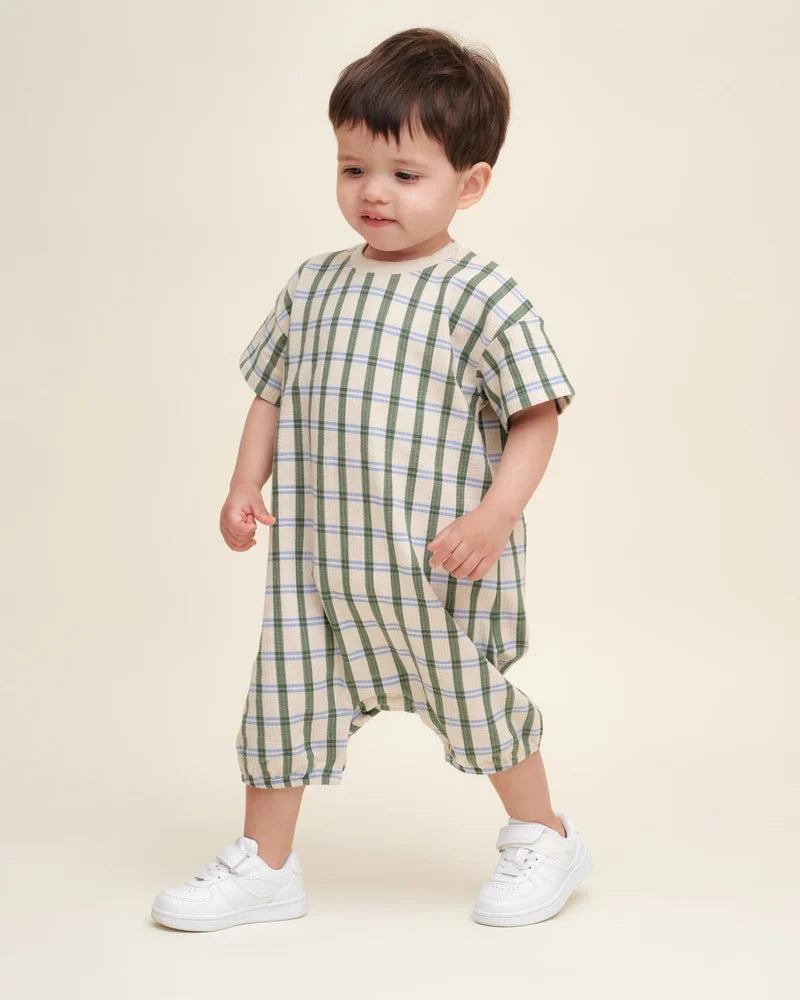 Garbo&Friends - Structured Jersey Onesie Lisboa Stripe - Jumpsuit