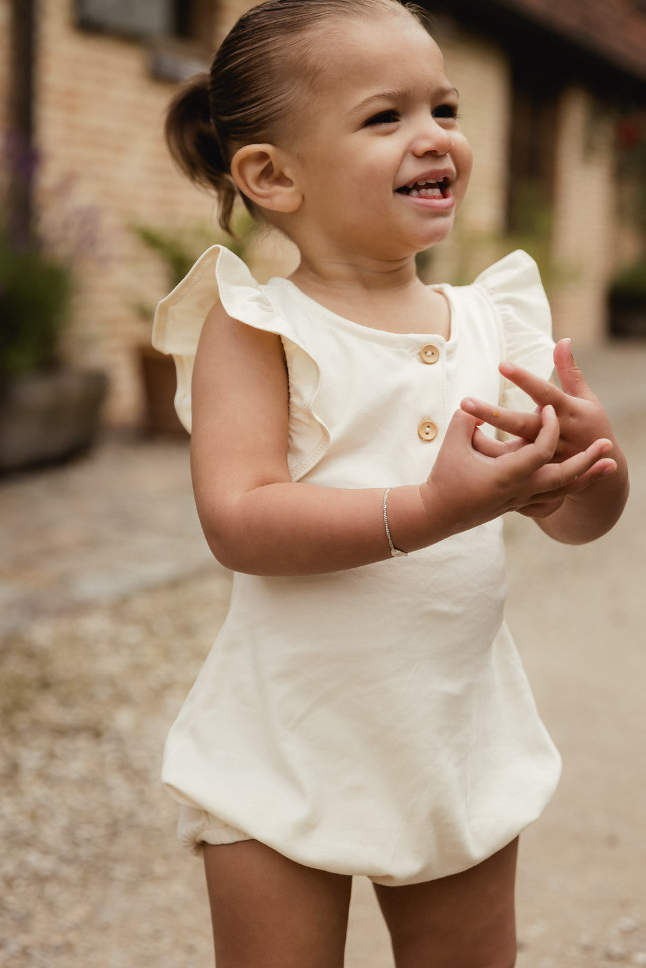 UAUA - Bubble with angel wings - Romper - 100% pima katoen