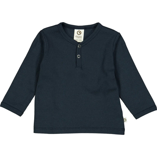 Muesli - Cozy me rib l/s T baby - Top met lange mouwen