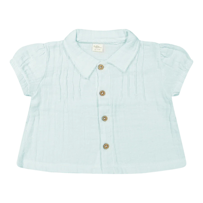 Riffle Amsterdam - Blouse Caro - Overhemd top - 100% biologisch katoen
