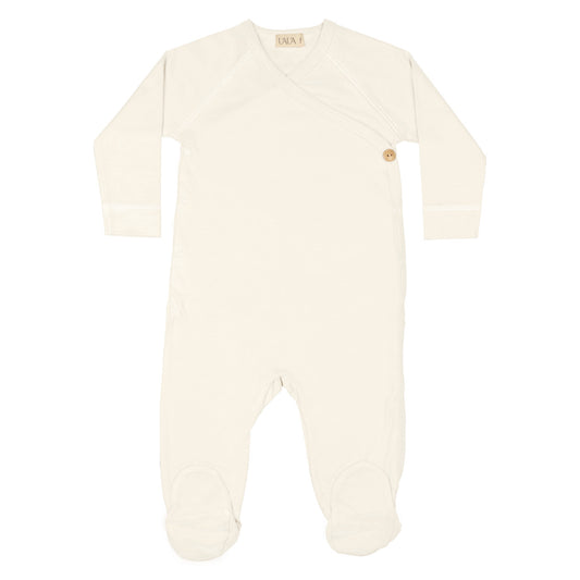 UAUA - Kimono footie with buttons - Romper jumpsuit - 100% pima katoen