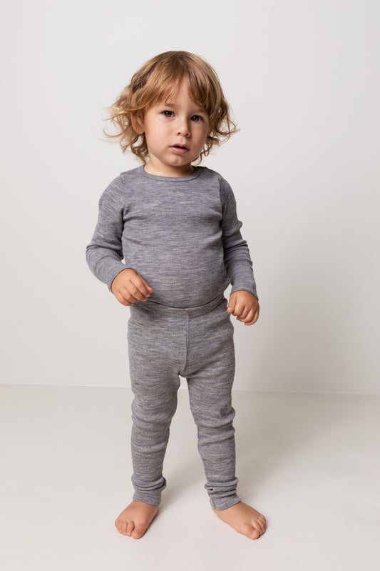 MarMar Copenhagen - Bense Wool Rib Romper - 100% merinowol