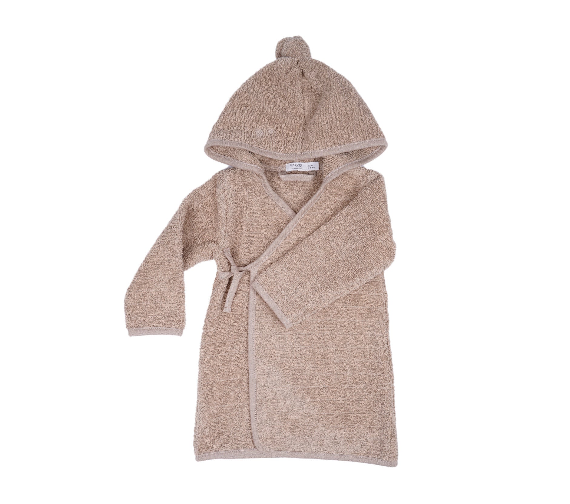 Snoozebaby - Baby Badjas - 100% biologisch katoen