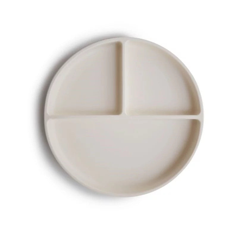 Mushie - Siliconen bord met zuignap - 100% Food-grade siliconen