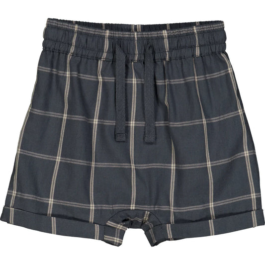 Muesli - Check shorts baby - Kort broekje - 100% biologisch katoen