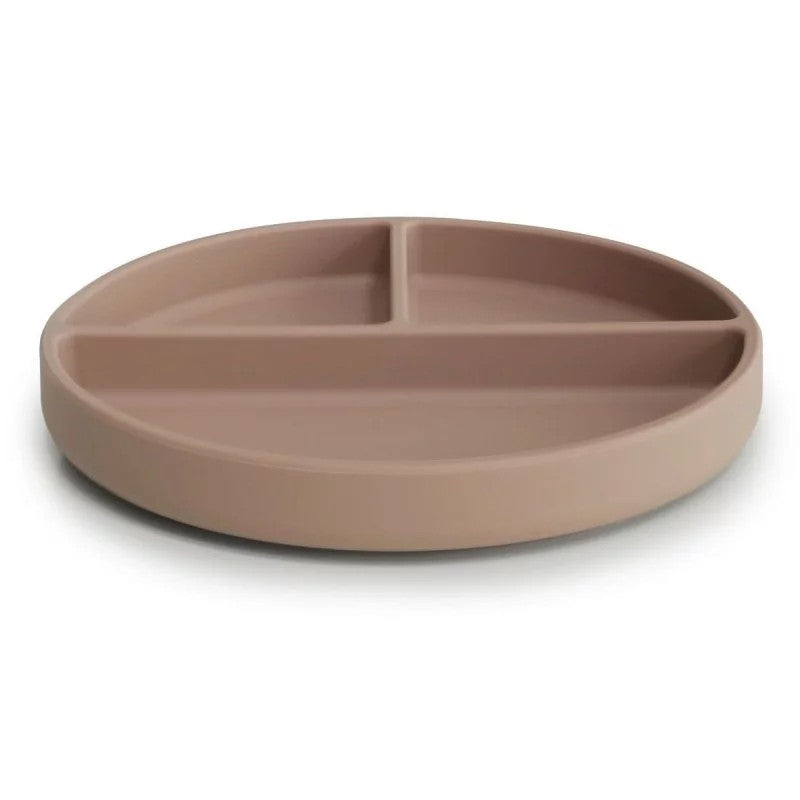 Mushie - Siliconen bord met zuignap - 100% Food-grade siliconen