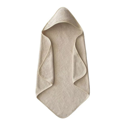 Mushie - Hooded towel - Omslag badhanddoek - Fog