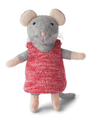 Sam&Julia - Doll Julia - Het Muizenhuis - Knuffelmuis Julia - 12 cm