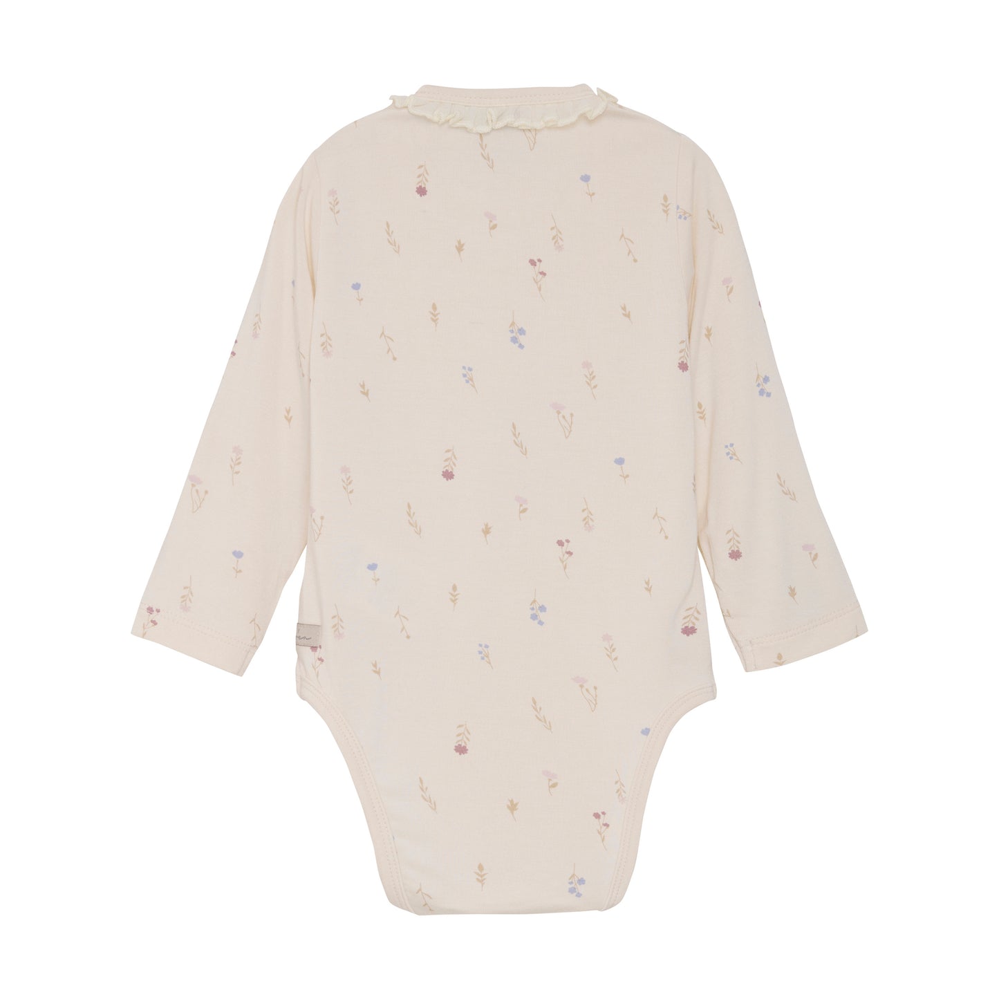 Daily7 - Body Longsleeve Flowerprint - Romper met lange mouwen