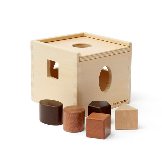 Kid's Concept - Sorteerdoos Naturel - 100% natuurlijk hout - FSC gecertificeerd